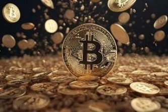 Massive mining farm with rows of mining machines in operation